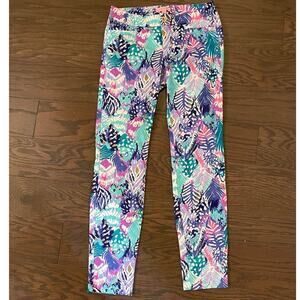 Lilly Pulitzer Kelly Skinny Ankle Pants Quill Out Size 00
